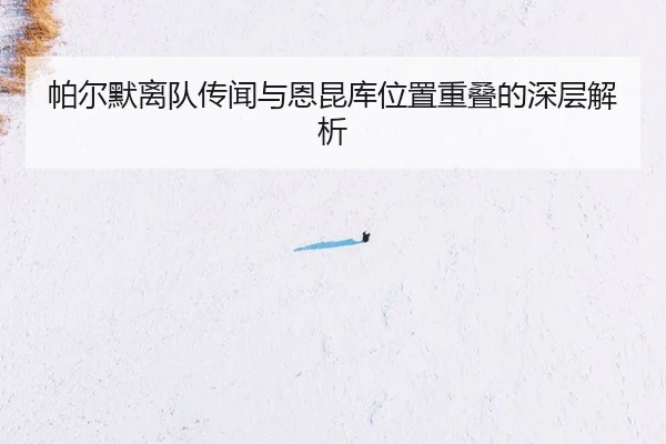 帕尔默离队传闻与恩昆库位置重叠的深层解析